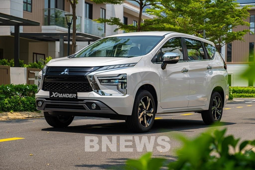 Mitsubishi Xpander subió a la cima del mercado con cuatro mil 13 unidades (Foto: VNA)