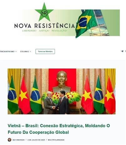 Captura de pantalla (Foto: VNA)