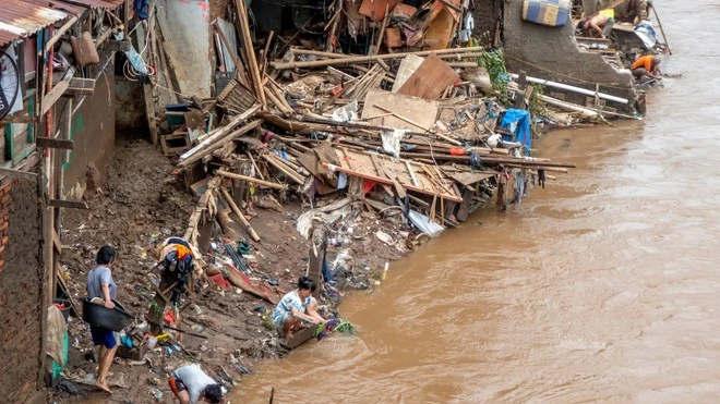 Un barrio marginal en Indonesia. (Foto: Getty Images)