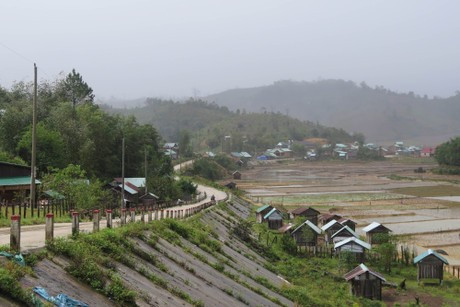 En la comuna de Mang But, provincia central de Quang Ngai (Foto: VNA)