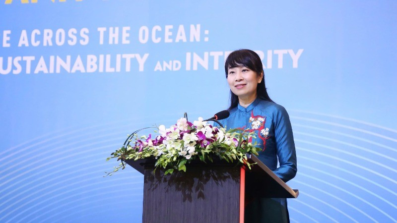 Nguyen Thi Lan Anh, candidata de Vietnam para el cargo de jueza del ITLOS (Foto: VNA)
