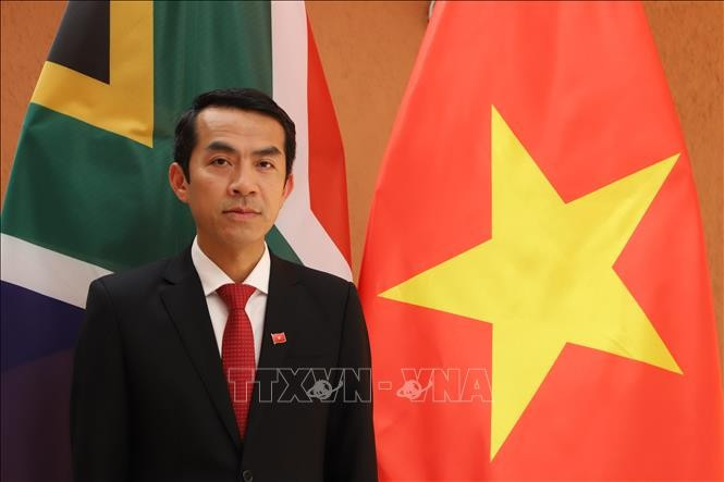 El embajador de Vietnam en Sudáfrica, Hoang Sy Cuong (Foto: VNA)