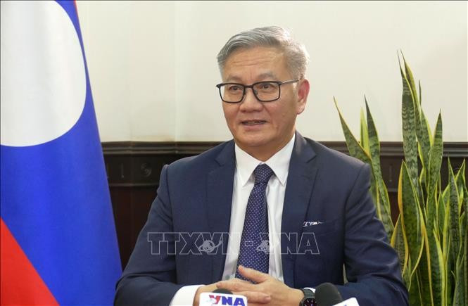 El ministro de Relaciones Exteriores de Laos, Thongsavanh Phomvihane (Foto: VNA)