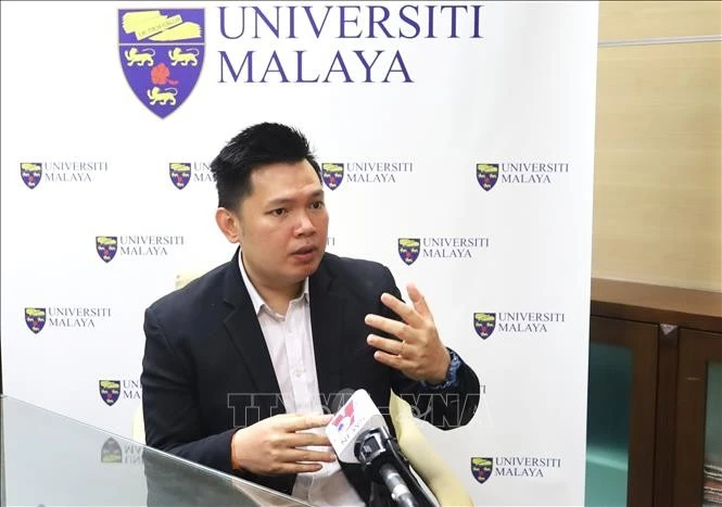 Collins Chong Yew Keat, experto en política exterior y seguridad de la Universidad de Malaya (Foto: VNA)