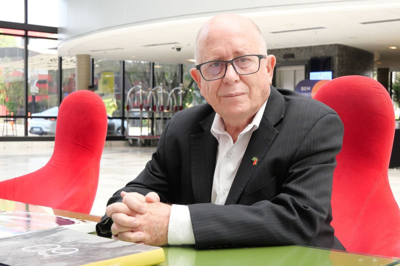 El secretario general de la Asociación de Amistad Brasil-Vietnam, Pedro Oliveira (Foto: VNA)