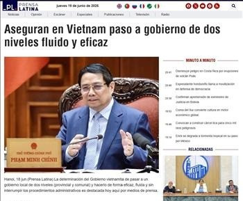 Captura de pantalla (Foto: VNA)
