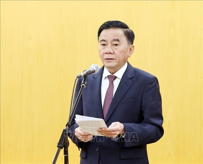 El miembro del Buró Político y miembro permanente del Secretariado del Comité Central del Partido Comunista de Vietnam, Tran Cam Tu (Foto: VNA)