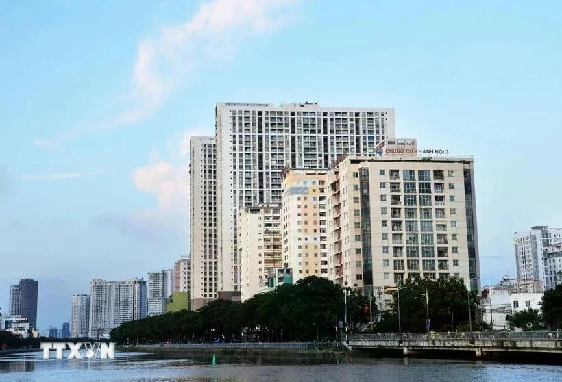 Edificio de apartamentos para personas de bajos ingresos en Ciudad Ho Chi Minh (Foto: VNA)