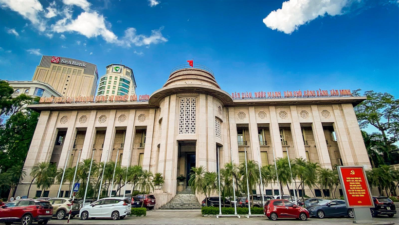 Sede del Banco Estatal de Vietnam (Foto: VNA)