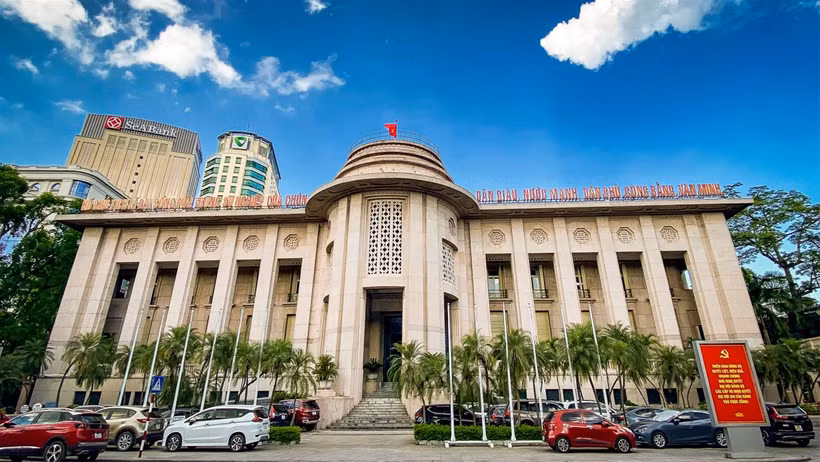 Sede del Banco Estatal de Vietnam (Foto: VNA)