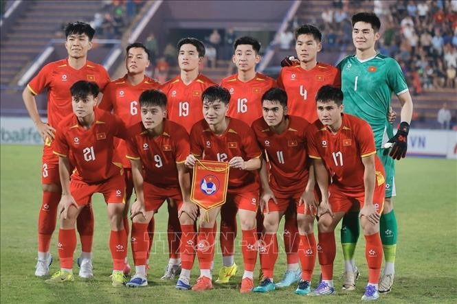 Selección de fútbol Sub-23 de Vietnam (Foto: VNA)