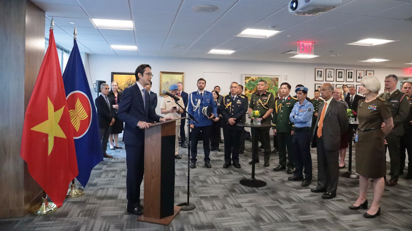 Panorama de la ceremonia (Foto: VNA)