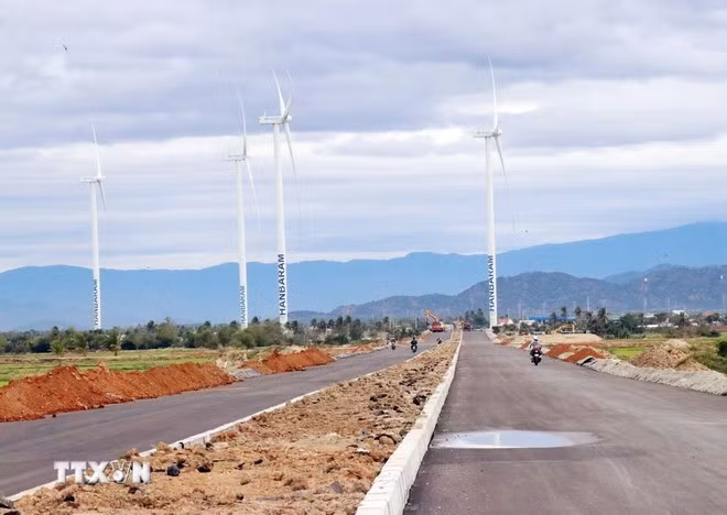 Un proyecto realizado con capital de inversión pública en etapa de finalización. (Foto: VNA)