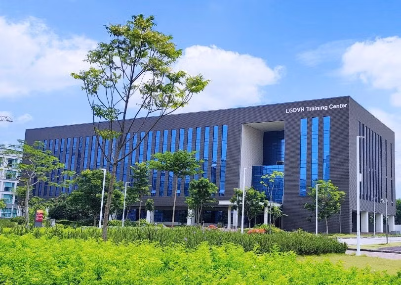 Centro de capacitación de LG Display Vietnam Hai Phong (Foto: thanhphohaiphong.gov.vn)