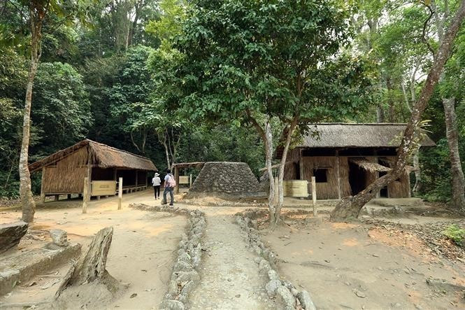 La sede de la Campaña de Dien Bien Phu se ha convertido en una atracción turística. (Foto: VNA)