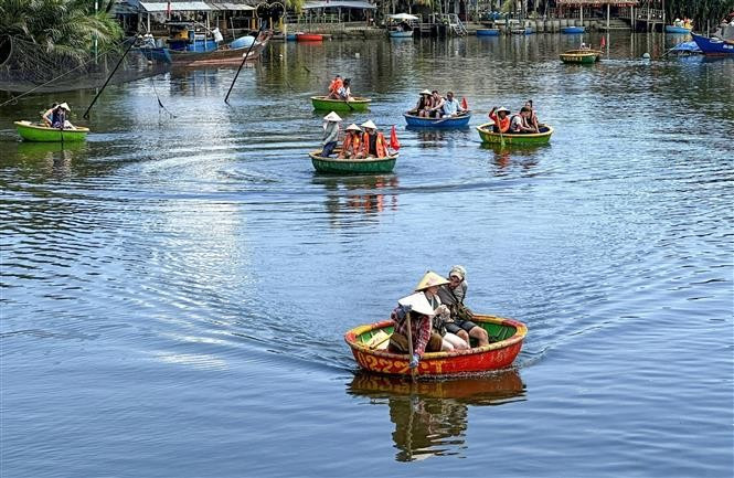 Cada año, la aldea de Cam Thanh atrae a más de un millón de visitantes nacionales y extranjeros. (Foto: VNA)