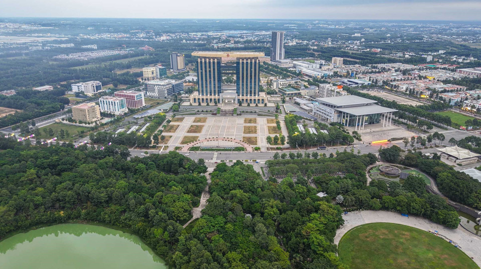Este es el nuevo centro administrativo de la provincia de Binh Duong. (Foto: VNA)