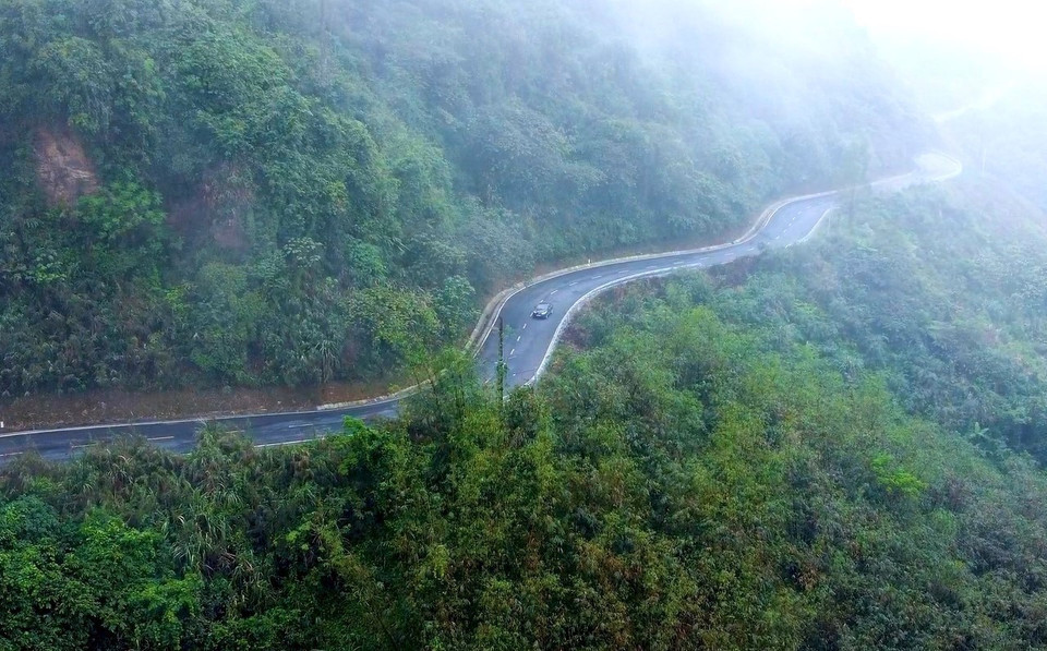 El legendario paso Lung Lo es un sitio famoso en la Campaña de Dien Bien Phu. (Foto: VNA)