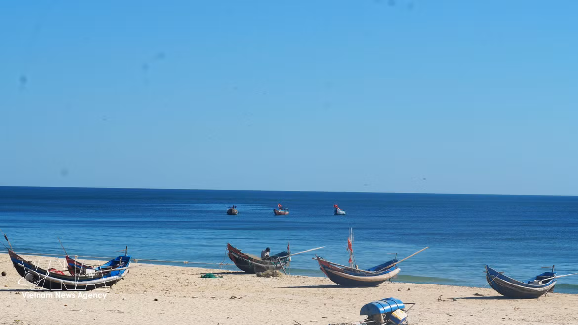 La belleza natural de la playa Cua Viet-Ben Hai 