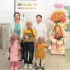 Niños en el día de su alta hospitalaria. Foto: VNA
