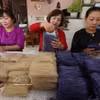 An Phong, una aldea tradicional de elaboración de fideos, ubicada en la comuna de Phu Cat, provincia de Binh Dinh (Foto: VNA)