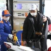 La venta de gasolina en Hanoi (Fuente: VNA)
