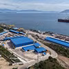 El parque industrial de Van Phong en la provincia de Khanh Hoa (Fuente: VNA) 