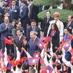 Máximo dirigente de Laos realiza visita a Vietnam