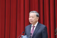 El secretario general del Partido Comunista de Vietnam, To Lam. (Fuente: VNA)