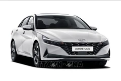 Hyundai presentó el nuevo Avante Hybrid en Seúl, Corea del Sur, el 13 de agosto de 2020. (Fuente: VNA)