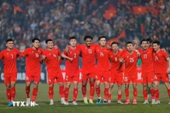 La selección nacional de fútbol de Vietnam (Fuente: VNA)