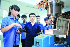 En el colegio de Ly Tu Trong. (Fuente: sggp.org.vn)