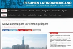 Resumen Latinoamericano elogia logros del desarrollo innovador de Vietnam (Foto: Captura de pantalla)