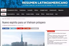 Resumen Latinoamericano elogia logros del desarrollo innovador de Vietnam (Foto: Captura de pantalla)