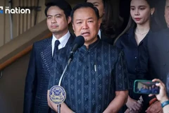 El primer ministro interino de Tailandia, Anutin Charnvirakul. (Fuente: The Nation)