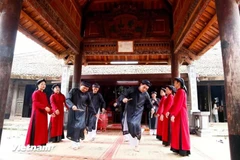 El turismo de Vietnam promueve los valores fundamentales del patrimonio cultural inmaterial de la humanidad. (Fuente: VietnamPlus) 