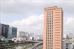 La zona central del Distrito 1 de Ciudad Ho Chi Minh alberga numerosas instituciones financieras nacionales e internacionales. (Fuente: VNA)