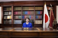 Takaichi Sanae, nueva presidenta del gobernante PLD de Japón. (Fuente: VNA)