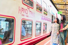 El Tren de Hanoi, también conocido como el “Tren de las Cinco Puertas”. (Fuente: nhandan.vn)