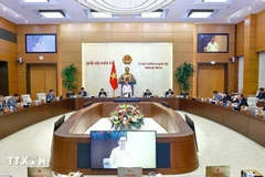 El Comité Permanente de la Asamblea Nacional de Vietnam inicia hoy su 43 reunión, bajo la presidencia del titular del Legislativo, Tran Thanh Man. (Fuente: VNA)