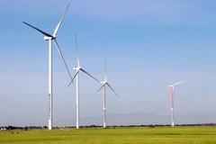 El proyecto de energía eólica Hanbaram está ubicado en la provincia de Ninh Thuan. (Fuente: VNA)