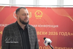 El doctor en Ciencias Históricas Anton Bredikhin, investigador principal del Instituto de China y Asia Contemporánea de la Academia de Ciencias de Rusia. (Fuente: VNA)