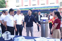 Delegados en el Día Mundial de la Propiedad Intelectual en abril pasado. (Fuente: hanoimoi.vn)