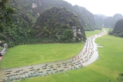 El complejo paisajístico de Trang An. (Fuente: VNA)