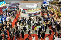 Las ferias internacionales de turismo son oportunidades para que las empresas vietnamitas promuevan su imagen. (Fuente: VietnamPlus)