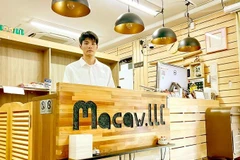 Ngo Ngoc Khanh en la librería Macaw. (Fuente: I LOVE VIETNAM)