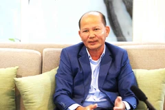 Uch Leang, presidente de la Asociación de Ex alumnos de Camboya de Vietnam y director interino del Departamento de Estudios de Asia, África y Medio Oriente del Instituto de Relaciones Internacionales de la Real Academia de Camboya. (Fuente: VNA)