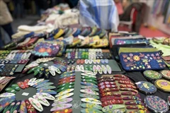 El pabellón nacional de Vietnam. (Fuente: VNA)