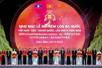 En la inauguración. (Fuente: VNA)