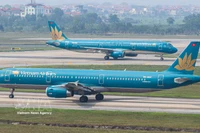 Aviones de Vietnam Airlines. (Fuente: VNA)